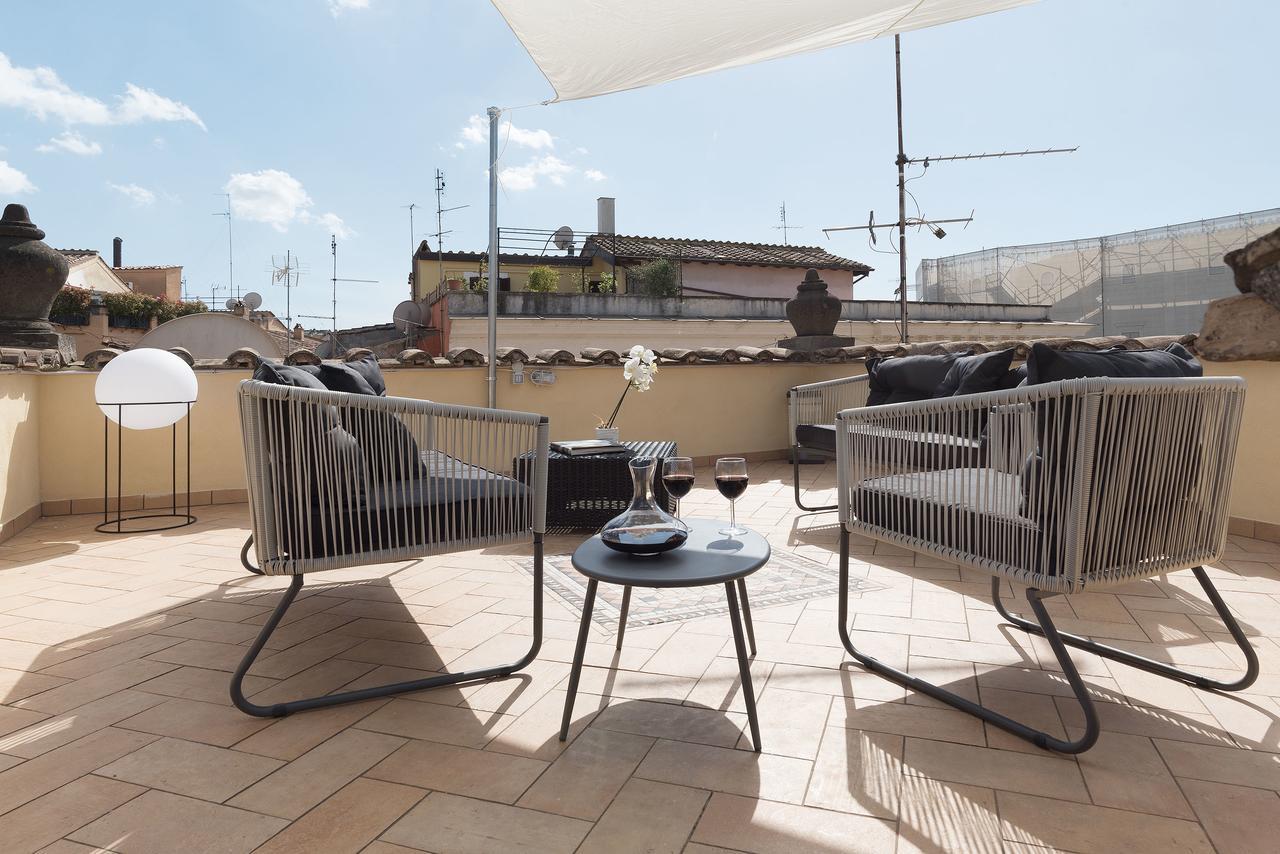 Cs Campo De'Fiori - Navona Amazing Terrace Apartment Rome Bagian luar foto
