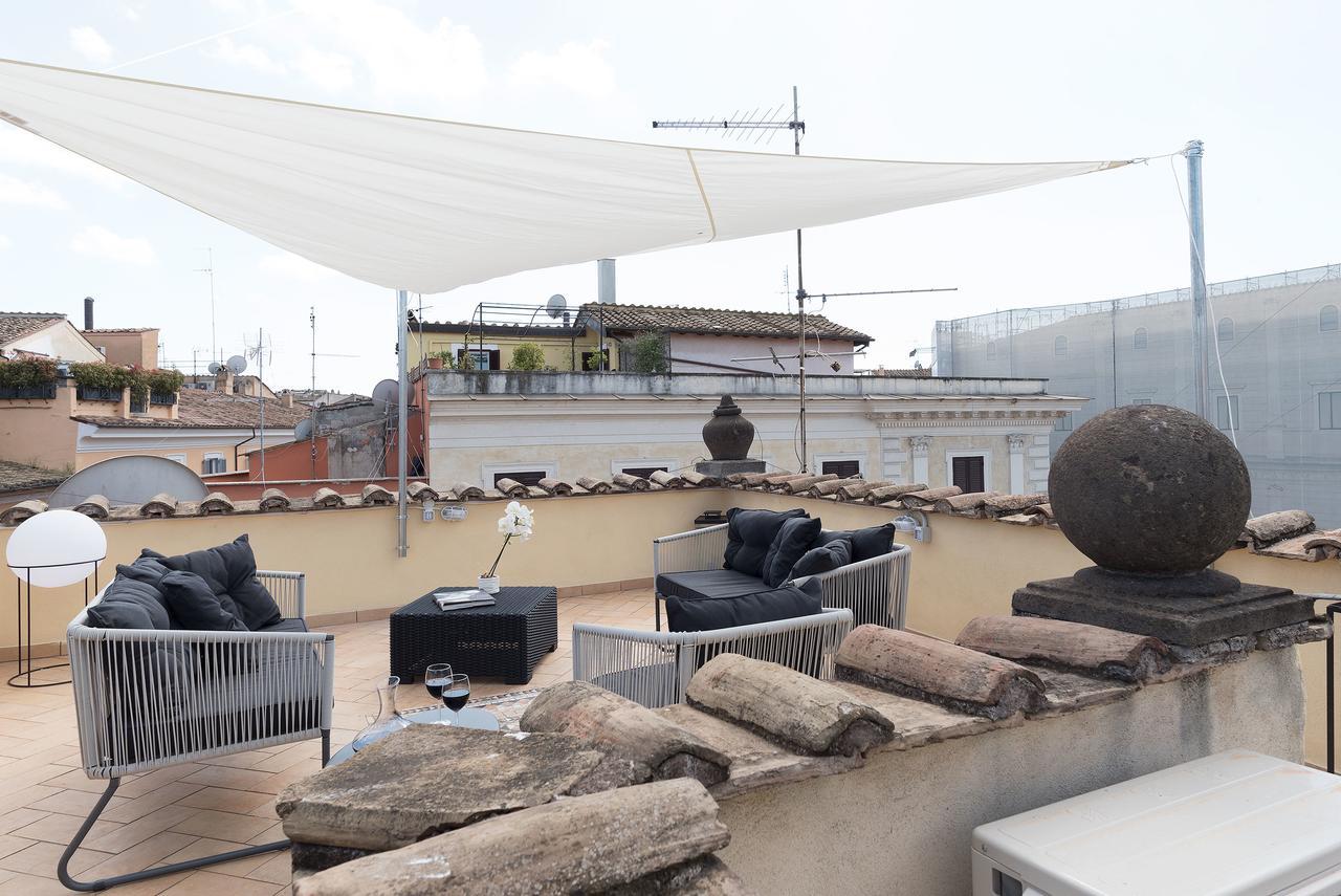 Cs Campo De'Fiori - Navona Amazing Terrace Apartment Rome Bagian luar foto