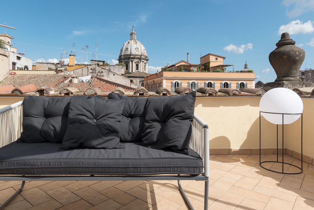 Cs Campo De'Fiori - Navona Amazing Terrace Apartment Rome Bagian luar foto
