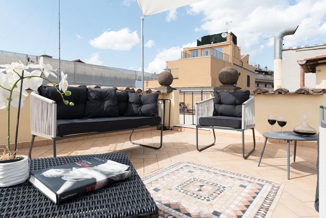 Cs Campo De'Fiori - Navona Amazing Terrace Apartment Rome Bagian luar foto